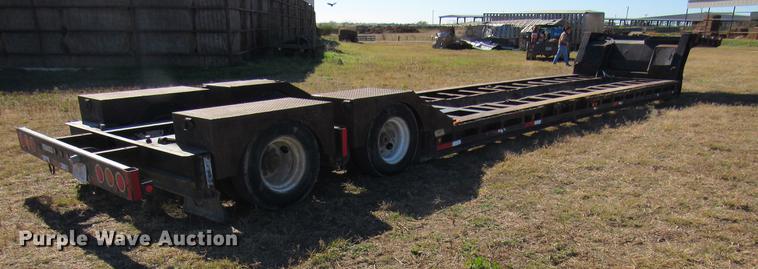 image for item DC2191 2003 Waltron lowboy equipment trailer
