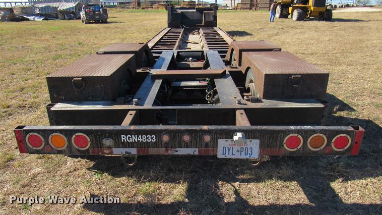 image for item DC2191 2003 Waltron lowboy equipment trailer