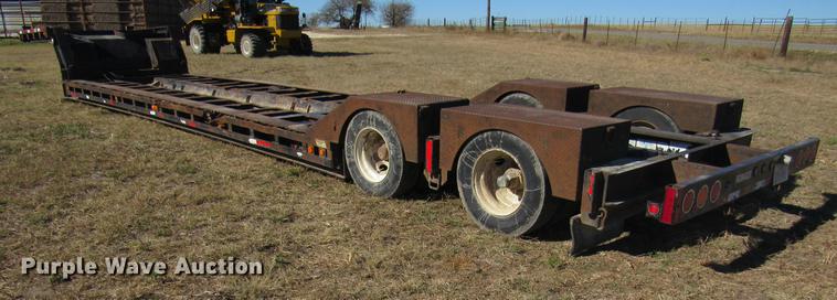 image for item DC2191 2003 Waltron lowboy equipment trailer