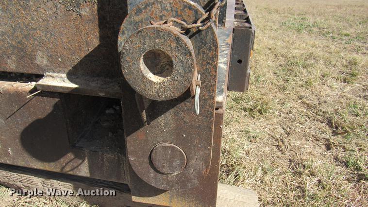 image for item DC2191 2003 Waltron lowboy equipment trailer