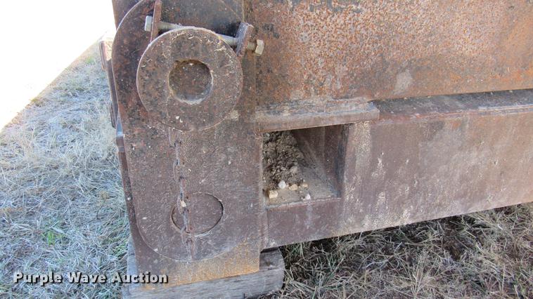 image for item DC2191 2003 Waltron lowboy equipment trailer