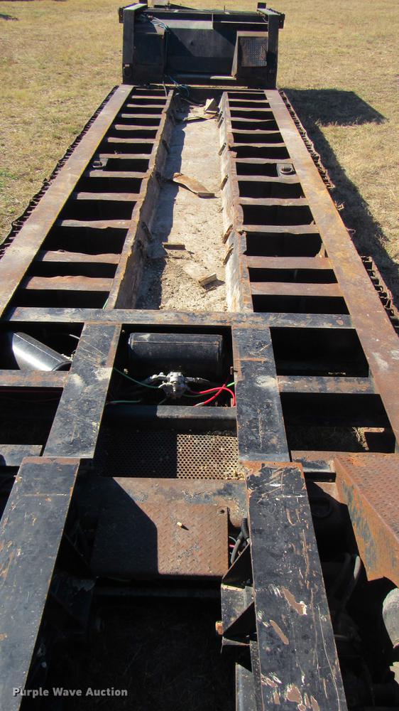 image for item DC2191 2003 Waltron lowboy equipment trailer