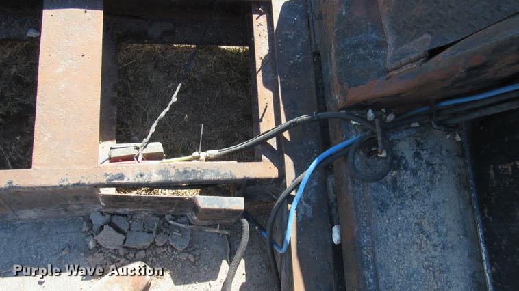 image for item DC2191 2003 Waltron lowboy equipment trailer