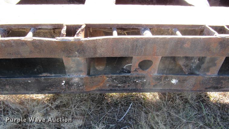 image for item DC2191 2003 Waltron lowboy equipment trailer