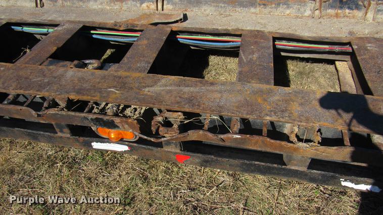 image for item DC2191 2003 Waltron lowboy equipment trailer