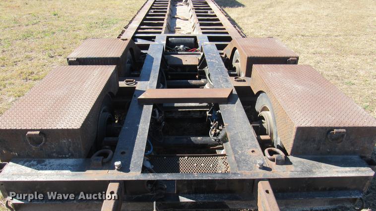 image for item DC2191 2003 Waltron lowboy equipment trailer