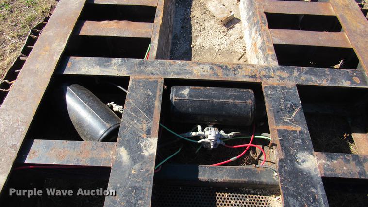 image for item DC2191 2003 Waltron lowboy equipment trailer