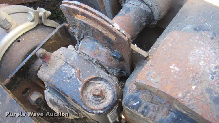 image for item DC2191 2003 Waltron lowboy equipment trailer