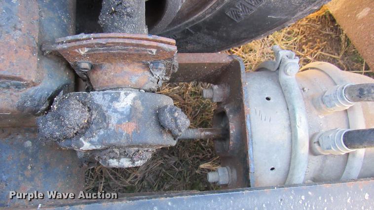 image for item DC2191 2003 Waltron lowboy equipment trailer