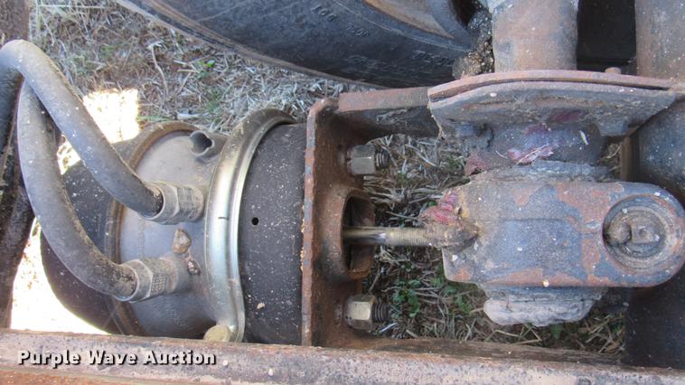 image for item DC2191 2003 Waltron lowboy equipment trailer