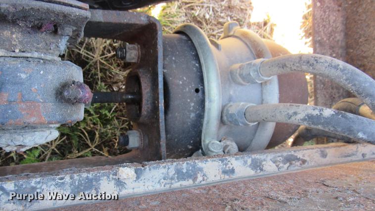 image for item DC2191 2003 Waltron lowboy equipment trailer