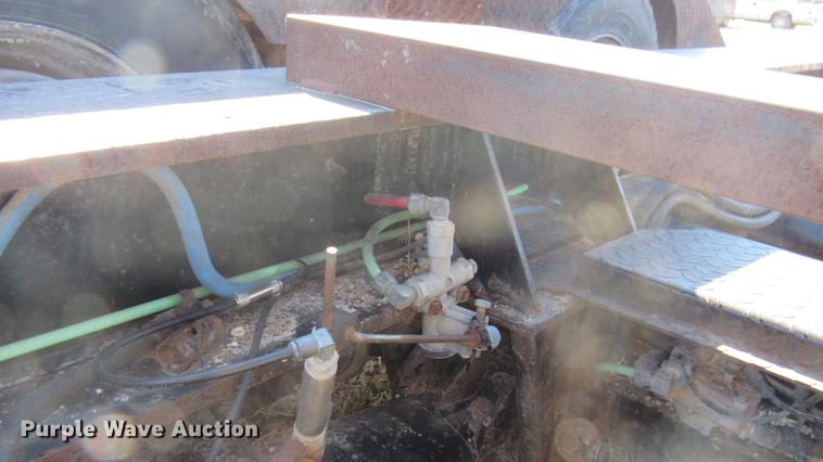 image for item DC2191 2003 Waltron lowboy equipment trailer