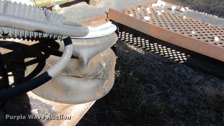 image for item DC2191 2003 Waltron lowboy equipment trailer