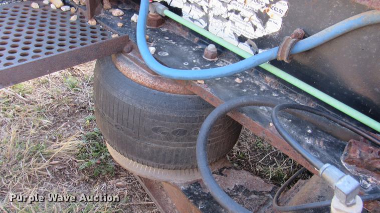 image for item DC2191 2003 Waltron lowboy equipment trailer