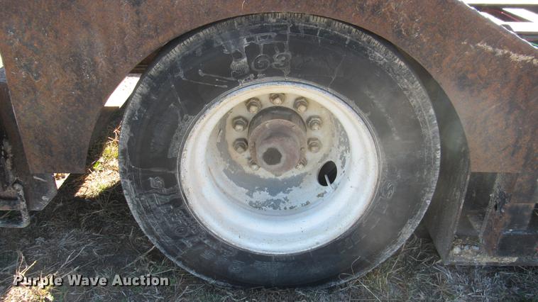 image for item DC2191 2003 Waltron lowboy equipment trailer