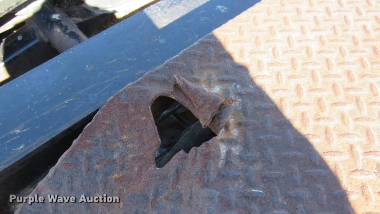 image for item DC2191 2003 Waltron lowboy equipment trailer