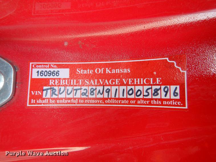 image for item DB8495 2001 Audi TT Quattro convertible