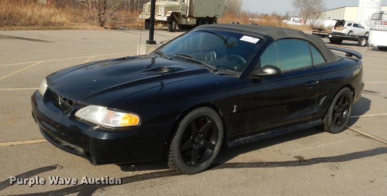 image for item DB8497 1998 Ford Mustang Cobra convertible