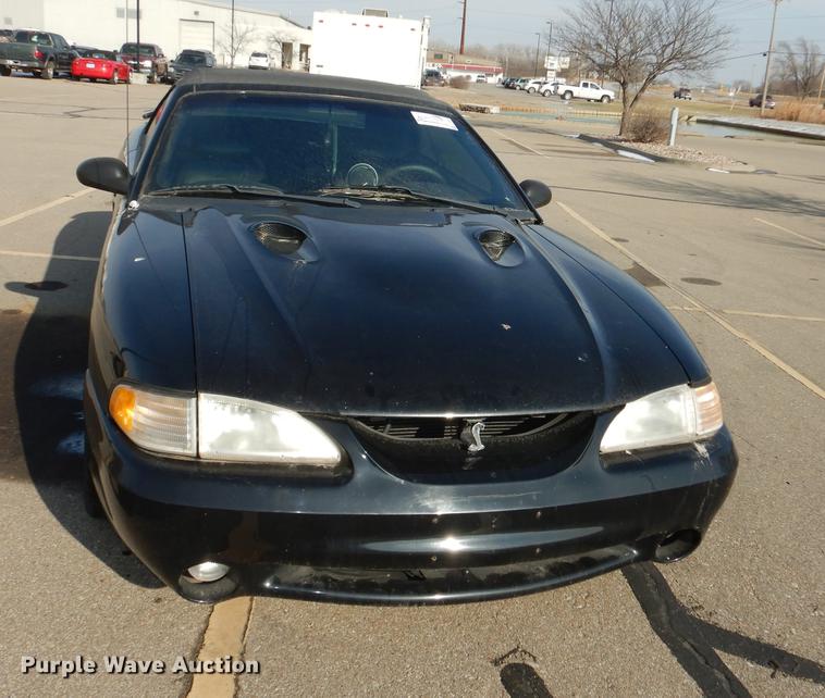 image for item DB8497 1998 Ford Mustang Cobra convertible
