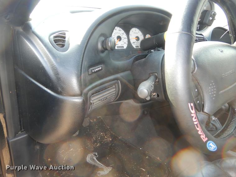 image for item DB8497 1998 Ford Mustang Cobra convertible