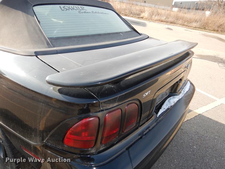 image for item DB8497 1998 Ford Mustang Cobra convertible