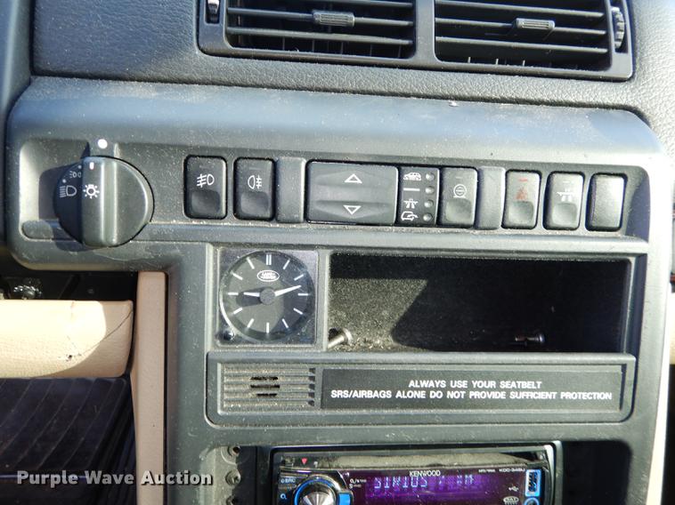 image for item DB8498 1999 Land Rover Range Rover HSE SUV