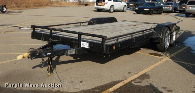 image for item DB8499 2004 West Texas Dollies flatbed trailer
