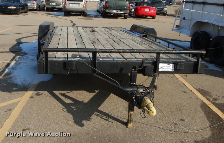 image for item DB8499 2004 West Texas Dollies flatbed trailer