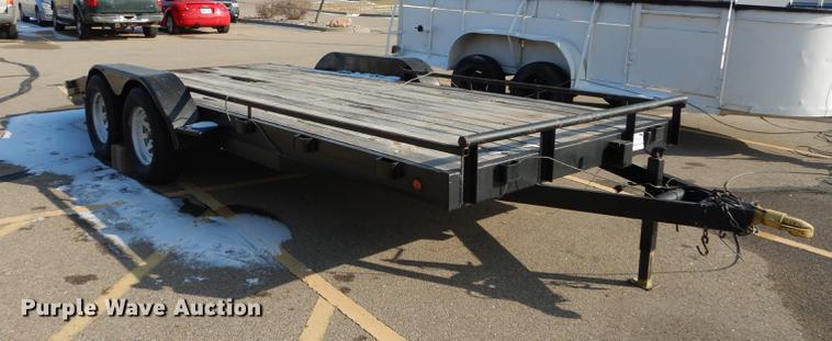 image for item DB8499 2004 West Texas Dollies flatbed trailer