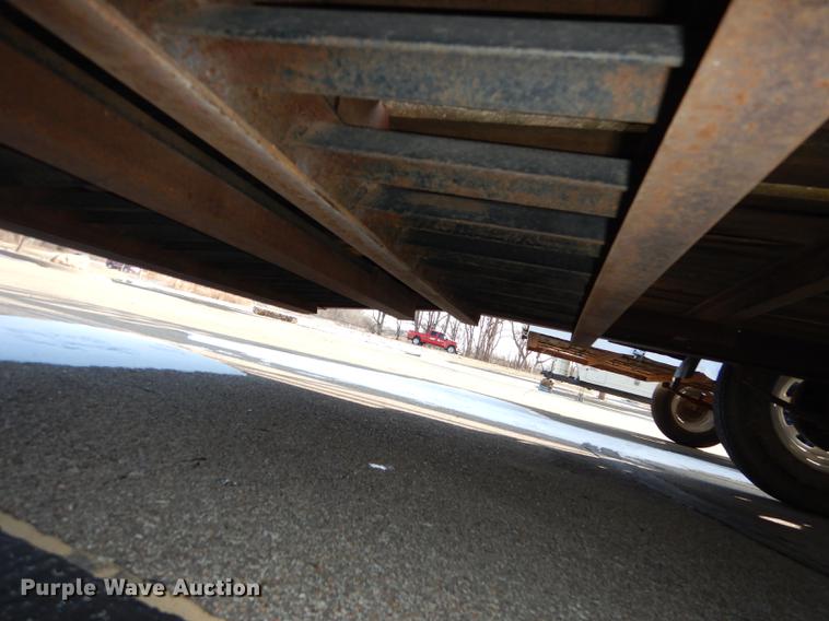 image for item DB8499 2004 West Texas Dollies flatbed trailer