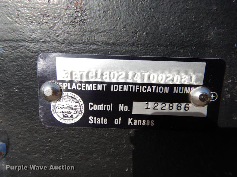 image for item DB8499 2004 West Texas Dollies flatbed trailer