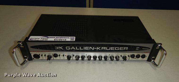 image for item EC9918 Gallien-Krueger 700 RB Mark II bass bi-amplifier