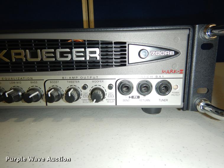 image for item EC9918 Gallien-Krueger 700 RB Mark II bass bi-amplifier