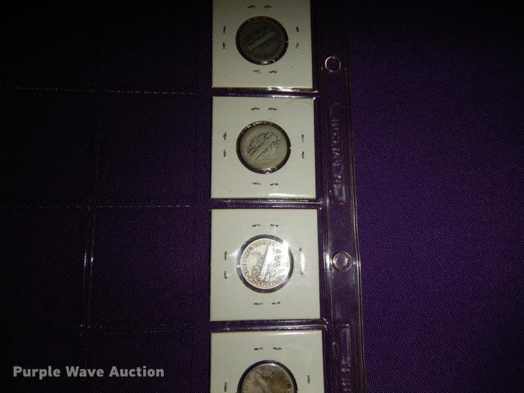 image for item EC9937 (42) mercury dimes