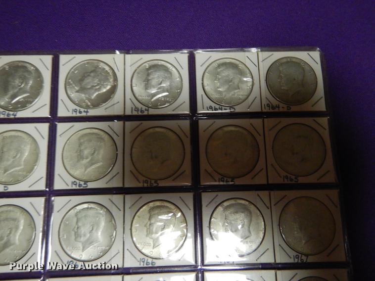 image for item EC9940 (45) Kennedy half dollars