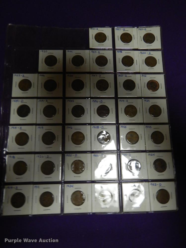 image for item EC9941 (370) wheat pennies