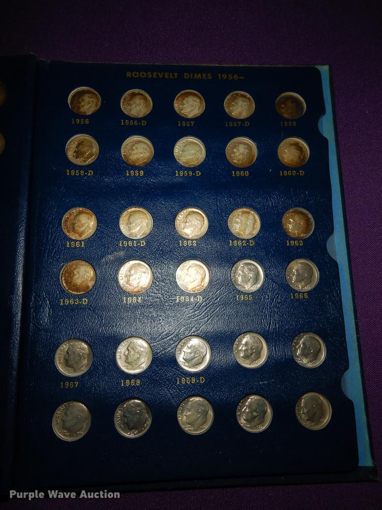 image for item EC9943 (60) Roosevelt dimes set