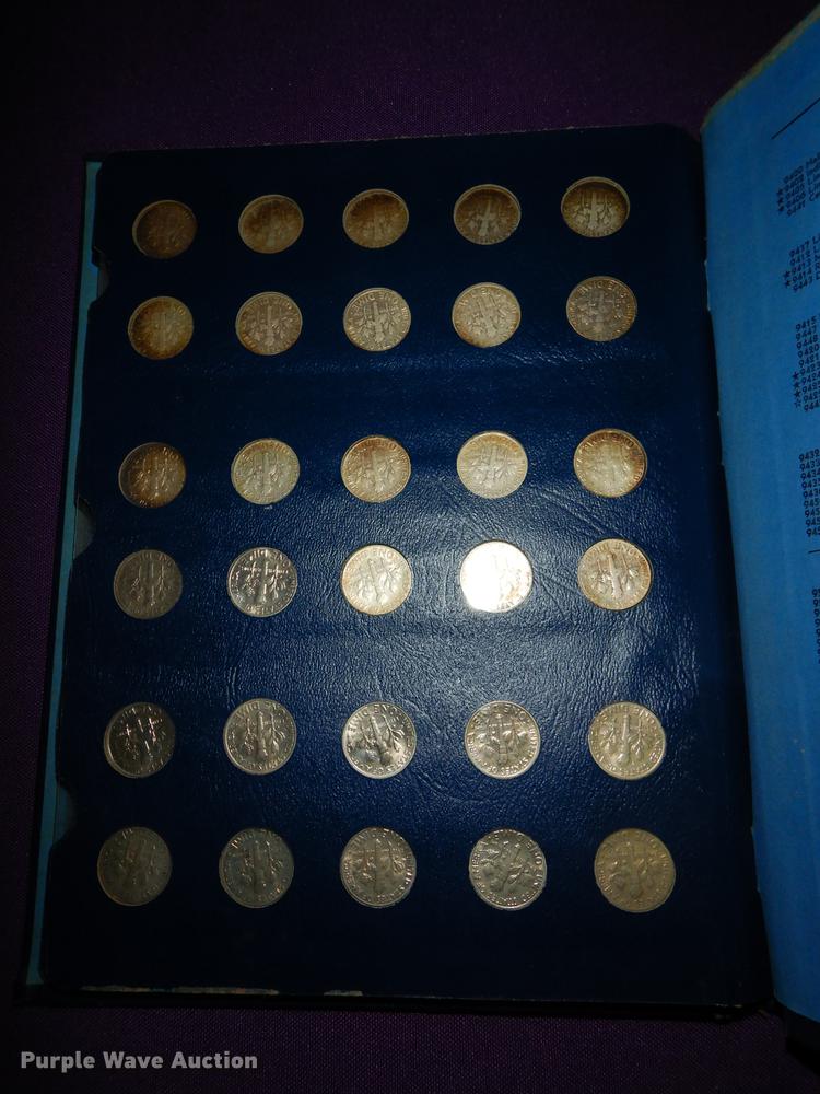 image for item EC9943 (60) Roosevelt dimes set