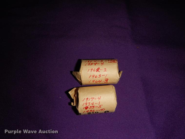 image for item EC9957 Rolls of half dollars