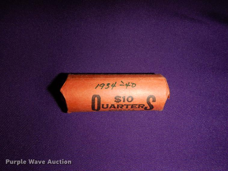 image for item EC9958 Rolls of Washington quarters