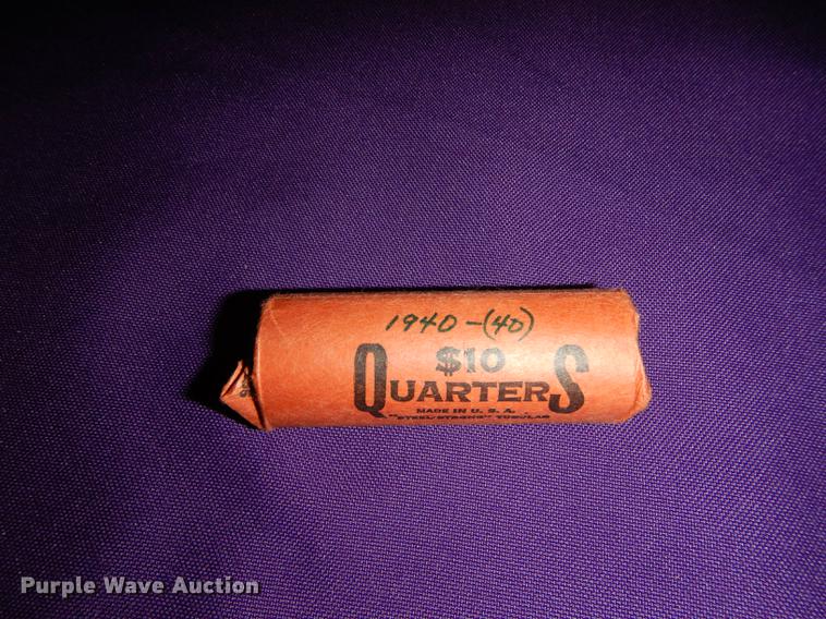 image for item EC9959 (4) rolls of Washington quarters