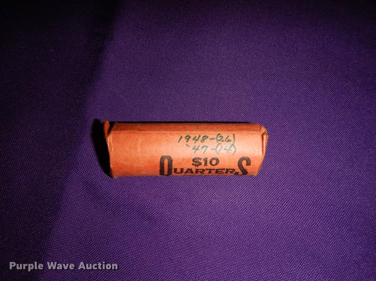 image for item EC9960 Rolls of Washington quarters