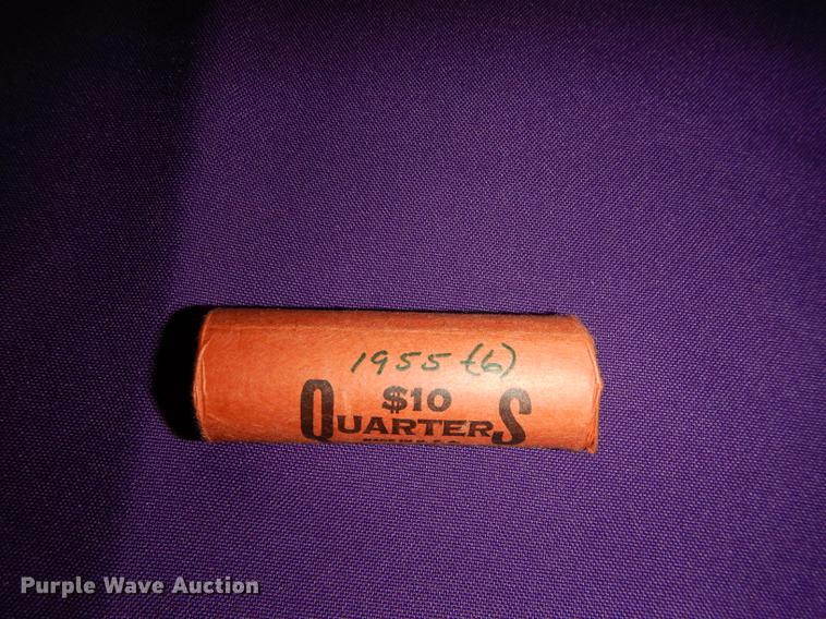 image for item EC9963 Rolls of Washington quarters
