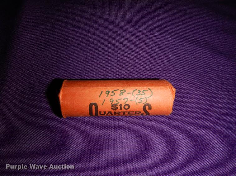 image for item EC9963 Rolls of Washington quarters