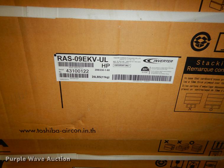 image for item EC9970 (3) Toshiba/Carrier A.C. heat pumps