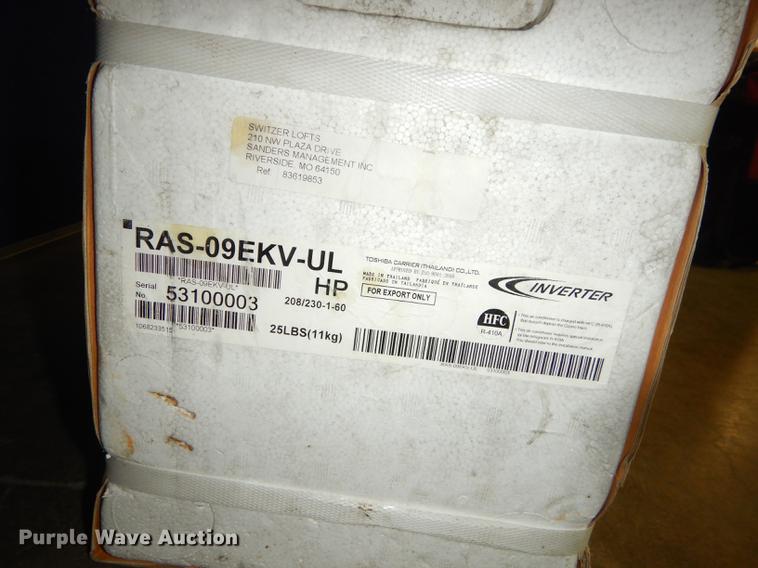 image for item EC9970 (3) Toshiba/Carrier A.C. heat pumps