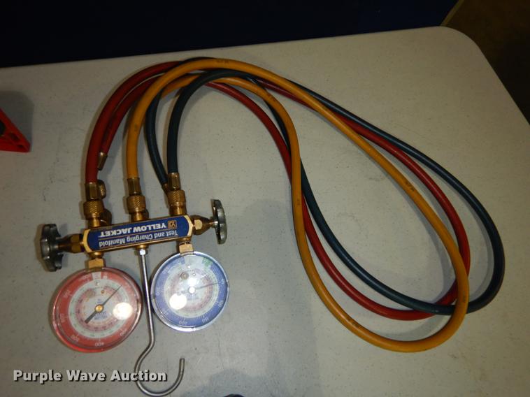 image for item EC9971 Husky rolling tool bag with tools