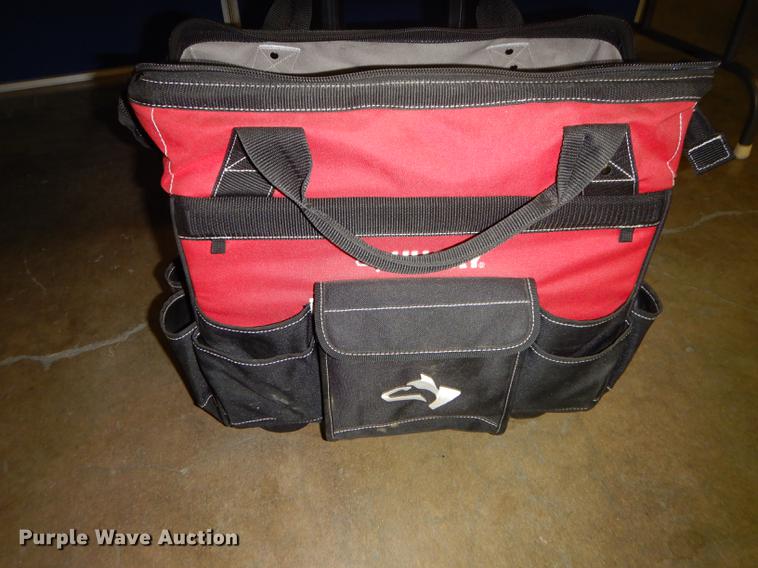 image for item EC9971 Husky rolling tool bag with tools