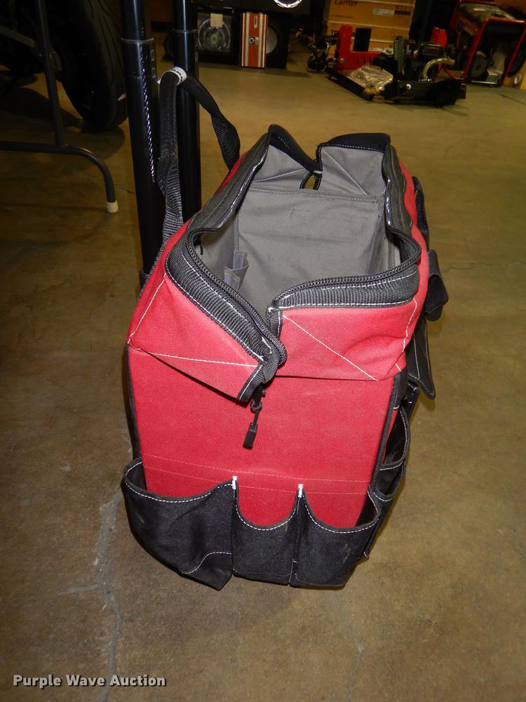 image for item EC9971 Husky rolling tool bag with tools
