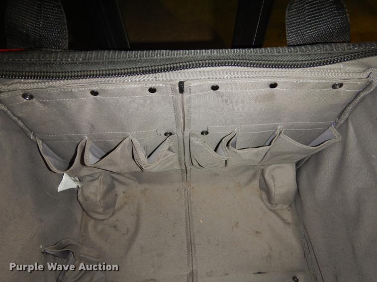 image for item EC9971 Husky rolling tool bag with tools